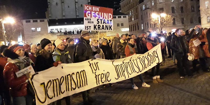 Montagsdemo am 7.2.2022